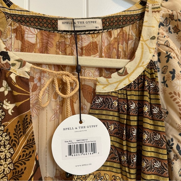 Spell Renew Patchwork Gown Sunrise M/L - Picture 5 of 7